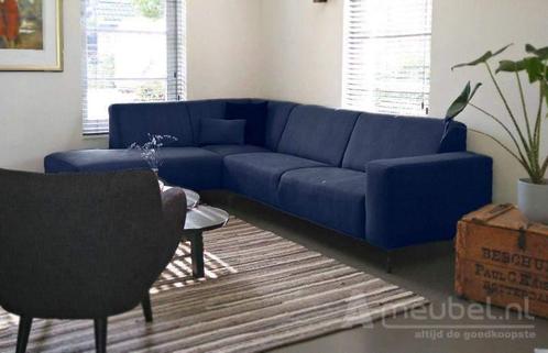 Hoekbank Maarssen - hoekbanken - Blauw, Huis en Inrichting, Banken | Sofa's en Chaises Longues, Nieuw, Stof