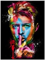 Modern olieverf schilderij David Bowie 90x120cm, Ophalen of Verzenden