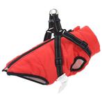 vidaXL Hondenjas Rood L36 Fleece en polyester, Dieren en Toebehoren, Honden-accessoires, Verzenden, Nieuw