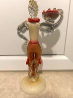 Attr. Seguso Vetri dArte - Beeld, Uomo che porta la frutta, Antiek en Kunst, Antiek | Glas en Kristal