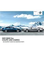 2009 BMW 6 SERIE COUPÉ | CABRIO BROCHURE DUITS, Nieuw, BMW, Author