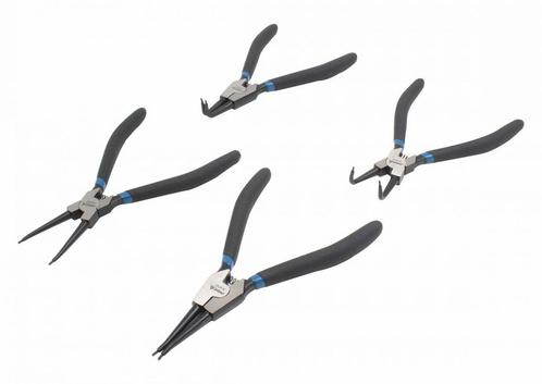 Seegerringtangen Set - 180 Mm - Borgveer Tangen Set - 4 Deli, Doe-het-zelf en Verbouw, Gereedschap | Handgereedschap, Nieuw, Ophalen of Verzenden