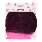 Etagere karton 3 laags roze - stevi van €3,59 voor €2,87, Ophalen of Verzenden, Nieuw