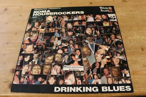LP gebruikt - Koma Houserockers - Drinking Blues, Cd's en Dvd's, Vinyl | Rock, Zo goed als nieuw, Verzenden