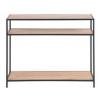 Canvas Studios Sidetable Sabro - Wild Eiken -, Huis en Inrichting, Verzenden, Nieuw