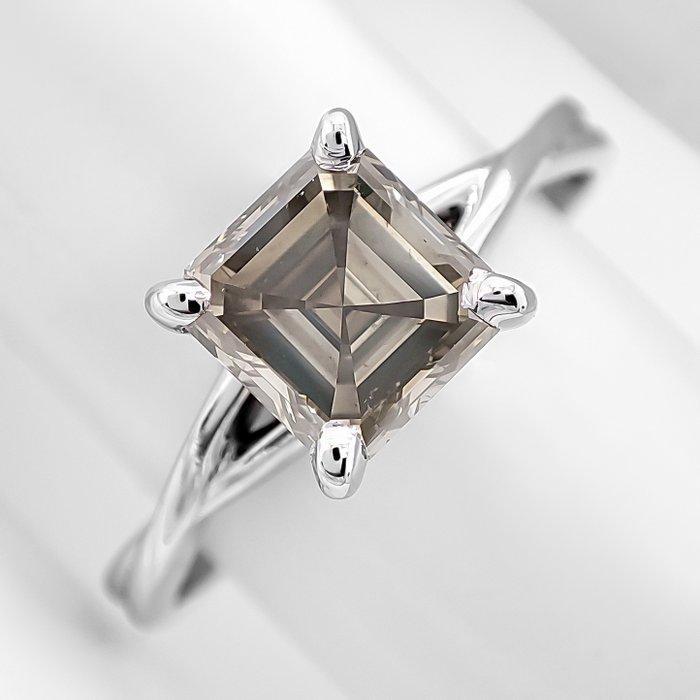 Zonder minimumprijs - Ring - 14 karaat Witgoud - 1.31ct. tw., Sieraden, Tassen en Uiterlijk, Ringen