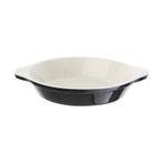Vogue ronde gratineerschaal zwart 0,4L, Verzenden, Nieuw