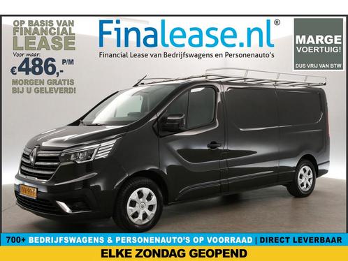 Renault Trafic 2.0 Blue dC1 T30 L2H1150PK Marge 3Pers €486pm, Auto's, Bestelauto's, Lease, Automaat, Diesel, Renault, Zwart, Verzenden