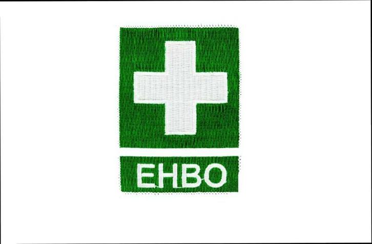 EHBO Patch voor op kleding - EHBO embleem - strijkpatch, Diversen, Overige Diversen, Nieuw, Verzenden