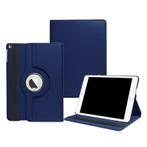 iPad 2018 hoes - 360 graden draaibaar - blauw