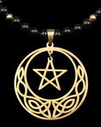 Wicca ketting - magisch pentagram - mystieke energie -