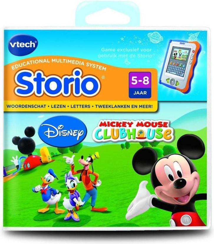 VTech Storio Disney Mickey Mouse Clubhouse-Standaard (VTech, Spelcomputers en Games, Games | Overige, Zo goed als nieuw, Ophalen of Verzenden