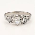 Ring - 18 karaat Witgoud Diamant (Natuurlijk), Sieraden, Tassen en Uiterlijk, Ringen, Nieuw