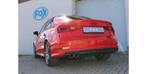 FOX Audi A3 - 8V sedan met S-Line einddemper - 2x80 type 1, Auto-onderdelen, Uitlaatsystemen, Verzenden, Nieuw