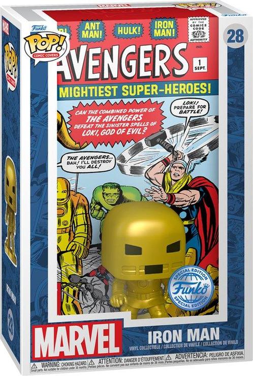 Funko Pop #28 Marvel The Avengers - Iron Man Exclusive, Kinderen en Baby's, Speelgoed | Overig, Verzenden