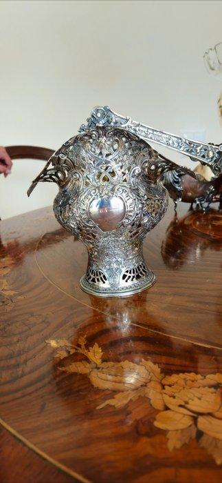 Tafelmiddenstuk - .800 zilver - Centrotavola zilver 800, Antiek en Kunst, Antiek | Meubels | Tafels