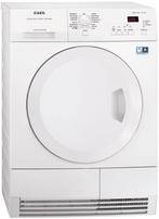 Aeg T65771nih Warmtepompdroger 7kg, Ophalen of Verzenden, Zo goed als nieuw, Voorlader, 85 tot 90 cm