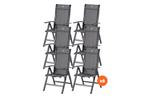 Set van 6 - Hartman Alice verstelbare stoel, Tuin en Terras, Tuinsets en Loungesets, Verzenden, Nieuw, Overige materialen