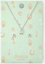 Orelia giftset - Wishbone - Ketting + Oorbellen, Nieuw, Verzenden