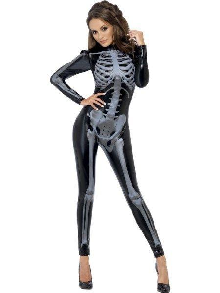 Fever sexy Skeletten catsuit, Kleding | Dames, Carnavalskleding en Feestkleding, Nieuw, Ophalen of Verzenden
