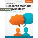 Introduction To Research Methods In Psyc 9780273775058, Verzenden, Gelezen, Dennis Howitt