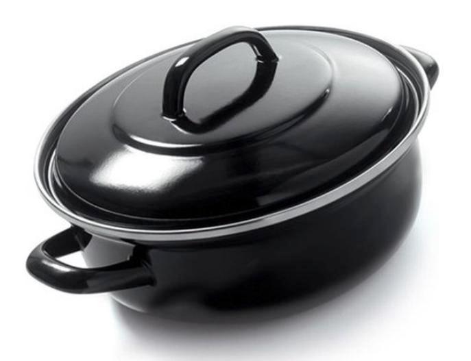 BK Fortalit braadpan Ø 36 cm / 7,5L - emaille - inductie, Witgoed en Apparatuur, Keukenmixers