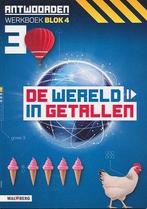 De wereld in Getallen versie 5 Antwoorden blok 4 groep 3, Boeken, Verzenden, Nieuw