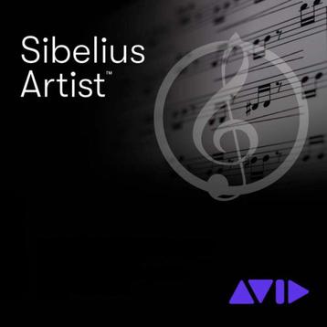 Avid Sibelius Artist abonnement start (download) beschikbaar voor biedingen