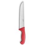 Déglon Vleesmes 25 cm – Ergonomisch Rood Handvat – Roes, Ophalen of Verzenden, Nieuw, Overige materialen, Los bestek