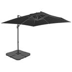 vidaXL Parasol met draagbare voet antracietkleurig, Tuin en Terras, Parasols, Verzenden, Nieuw, 3 tot 4 meter