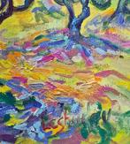 Vitaly Leshukov Soldatov (1968) - Lavander Horizon at Sunset, Antiek en Kunst