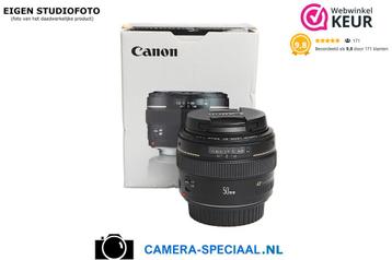 Canon EF 50mm F1.4 USM prime lens met 12 maanden garantie