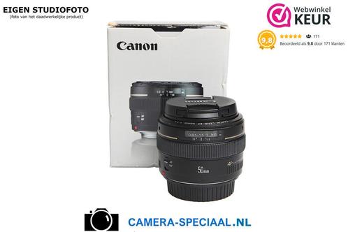 Canon EF 50mm F1.4 USM prime lens met 12 maanden garantie, Audio, Tv en Foto, Fotografie | Lenzen en Objectieven, Standaardlens