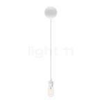 Umage Cannonball Hanglamp 1-licht, wit - met buis lichtbron, Verzenden, Nieuw, Glas