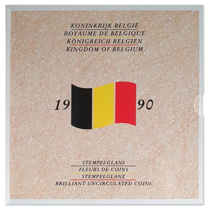België FDC Set 1990, Postzegels en Munten, Munten | België, Verzenden