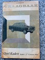Vraagbaak voor uw Opel Kadett, Boeken, Auto's | Folders en Tijdschriften, Gelezen, Opel, Verzenden, Piet Olyslager