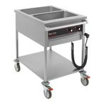 Bain Marie Wagen | GN1/1x2-200mm | 2kW | Afzonderlijk |, Verzenden, Nieuw in verpakking