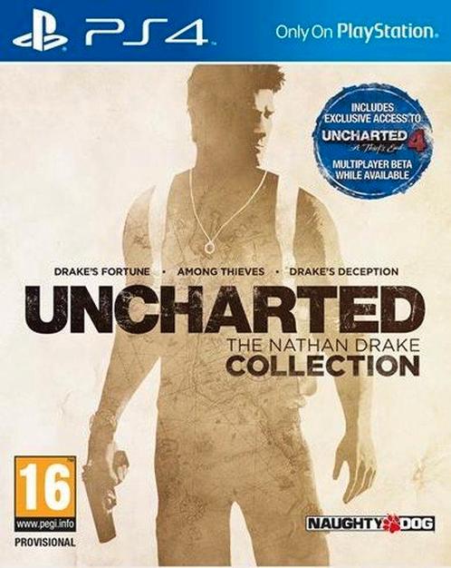 Playstation 4 Uncharted: The Nathan Drake Collection, Spelcomputers en Games, Games | Sony PlayStation 4, Zo goed als nieuw, Verzenden