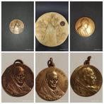 Vaticaan - 5 medailles + 1 origineel gips - Paulus VI -