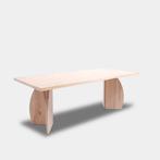 Tafel Boomstam Eikenhout  Set Driehoek  260x100, Nieuw