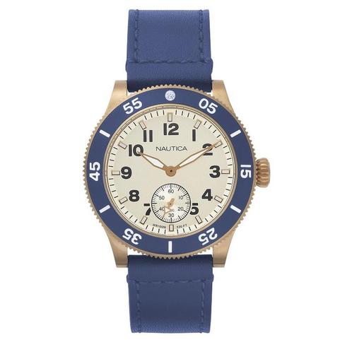 Horloge Heren Nautica NAPHST003 (Ø 44 mm), Sieraden, Tassen en Uiterlijk, Zonnebrillen en Brillen | Heren, Verzenden