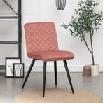 Eetkamerstoelen - Set van 5 Bastion-Rose, Huis en Inrichting, Stoelen, Ophalen, Kunststof, Nieuw, Vijf, Zes of meer stoelen