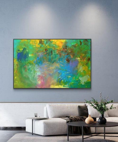 Sergio Romero - XXL Elevación SRJ283, Antiek en Kunst, Kunst | Schilderijen | Modern