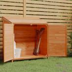 vidaXL Tuinschuur 102x52x112 cm massief vurenhout bruin, Tuin en Terras, Tuinhuizen, Verzenden, Nieuw