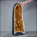 Zeldzame Citrien Kathedraal Druse 43KG uit Brazilië -, Verzamelen, Mineralen en Fossielen