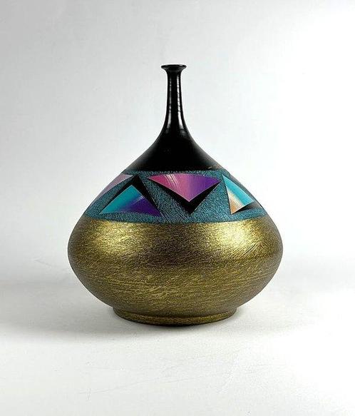 Vaas - Ceramica Stile Futurista - Firmata - Jaar 1994 -, Antiek en Kunst, Antiek | Glas en Kristal