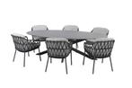 4 Seasons Outdoor Calpi tuinset met Privada tafel ovaal HPL, Tuin en Terras, Tuinsets en Loungesets, Ophalen of Verzenden, Nieuw