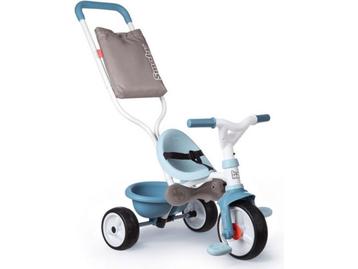 Smoby Be Move Confort Blauw - Driewieler met duwstang beschikbaar voor biedingen