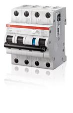 ABB aardlekautomaat / 32A, 30mA, B-kar, 3-polig+nul /, Doe-het-zelf en Verbouw, Ophalen of Verzenden, Nieuw