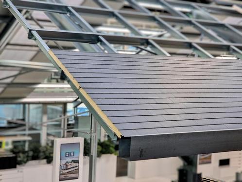 Geïsoleerde leien - Leienplaat - sandwichpaneel - gevelplaat, Doe-het-zelf en Verbouw, Platen en Panelen, Nieuw, 50 tot 100 mm